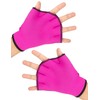 FitsT4 Aqua Gloves Webbed Paddle Swim Gloves Fitness Water Aerobics