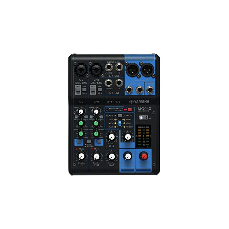 Yamaha MG06X 6-Channel Mixing Console w/Effects
