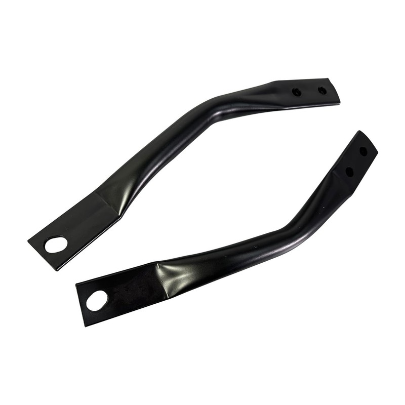 IBESTWOLF 2PCS Front Bumper Bracket Set Impact Bar Brace for