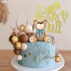 29 decoraciones de pastel de oso con texto en inglés