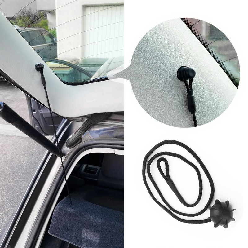 Car Rear Tonneau Covers String Strap OEM#1K6863447A,Practical Car Trunk Cover