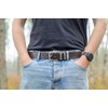 Ossi 38mm Belt with Double Loop for Men - Brown