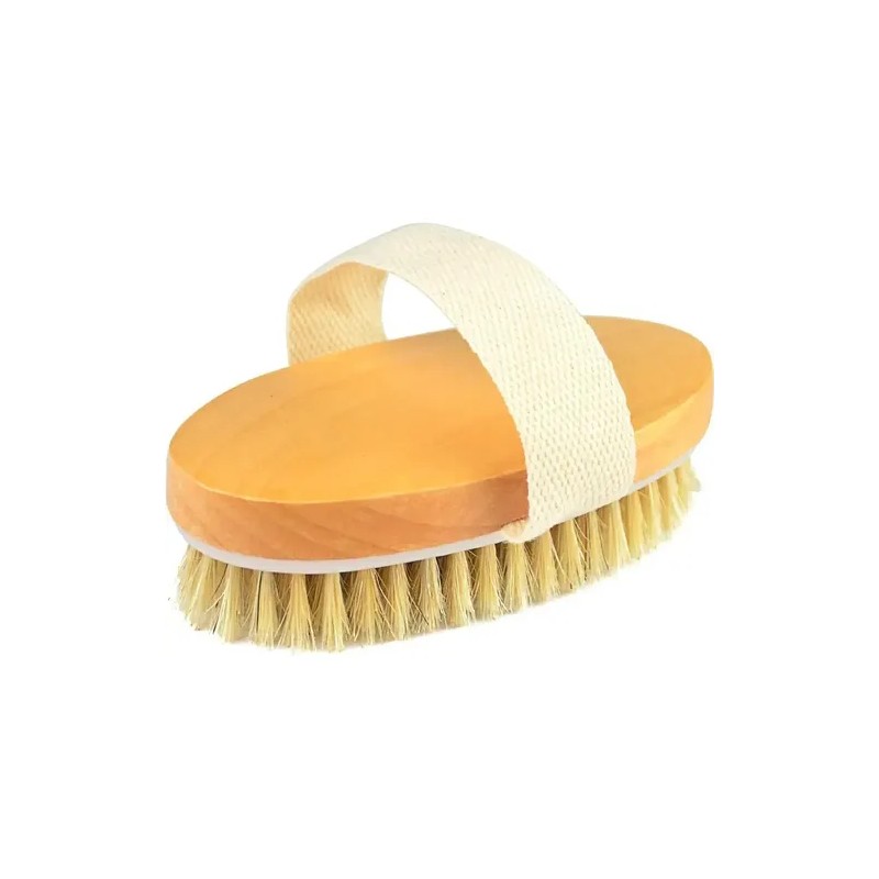 Cepillo Corporal Barato Natural Bristle Para Exfoliar Zz /.