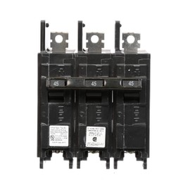 Siemens BQ3B045 45-Amp Three Pole 240-Volt 10KAIC Lug In/Lug Out Breaker