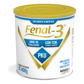 Suplemento Alimenticio Fenal 3 Migh 400 Gr Metabolico Sin Sabor