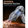 houscly Handheld Car Vacuum Portable Cordless 25000Pa High Power Small