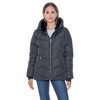 Sebby S.E.B Women's Puffer Jacket with Cozy Faux Fur -