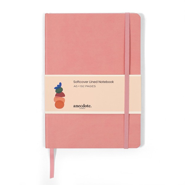 Softcover Ruled Journal with Thick 80 gsm Lined Cream Paper