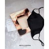 90210 Silk Mask in Black by KARIZMA 19 Momme 100%