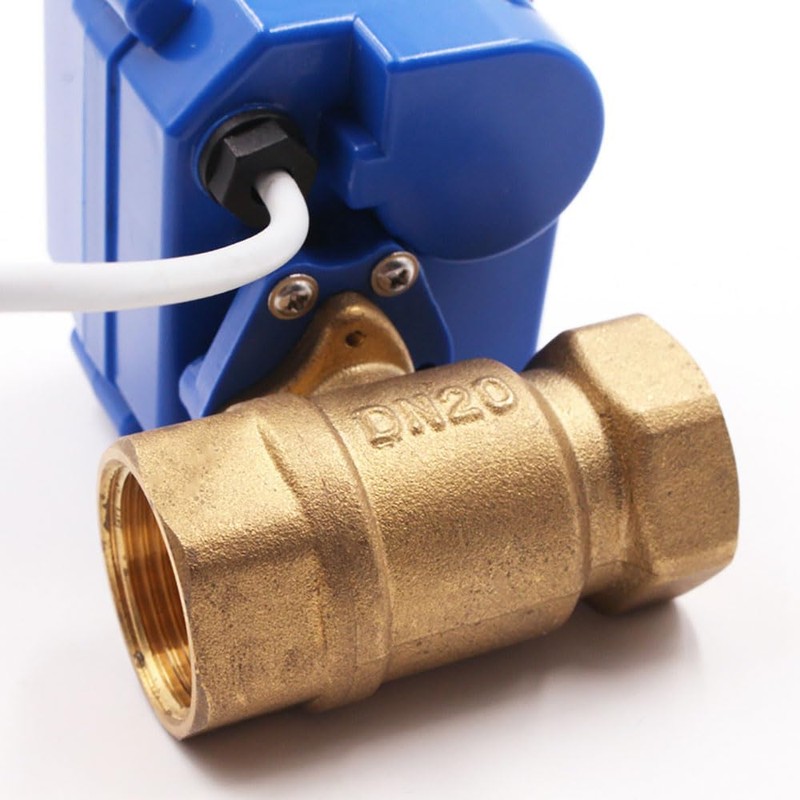 DC 9-24V 2 Wires Motorized Ball Valve Motorized Valve Female