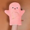 QEQSHQO Face Cloth Wash Mitt with Animal Motif Bath Toy