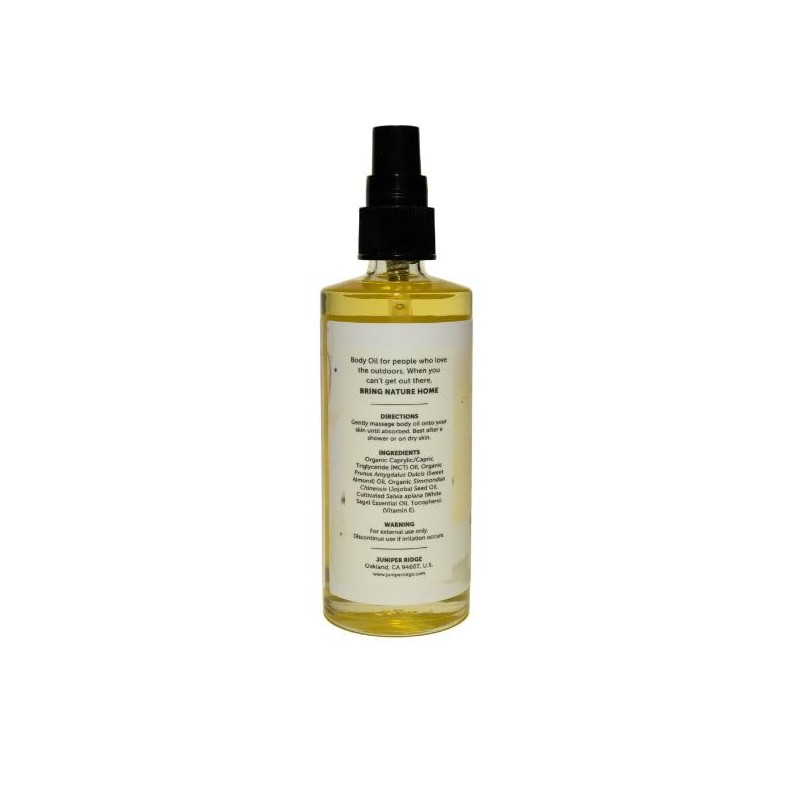 JUNIPER RIDGE White Sage Moisturizing Body Oil - Hydrating Skin