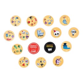 Zygomatic Dobble Anarchy Pancake Card Game Ages 7+ 2 to 8 Players 15 Minutes Per Game Multilingual