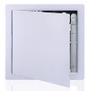 Suteck Plumbing Access Panel for Drywall Ceiling 10 x 10 Inch Reinforced Plastic Wall Access Doors Removable Hinged White