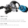 [Blue Storm Lure] Abu Baitfiness Spool, Shaft Integrated Spool, Revo,