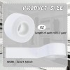 Jecery Self-Adhesive Shirt Collar Protector Disposable Collar Protector Invisible Sweat