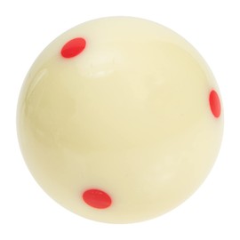 SUPVOX Billiard White Ball Cue American Billiards Snooker White Ball Regulation Size Billiard Ball Billiard Balls White Pool Ball Billiard Accessories Plain Billiard Pool Balls Red Resin