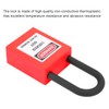 10 Sets Safety Padlock, Insulated Padlocks, Dustproof Nylon Padlocks, Electric