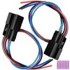 QAGGUM Fog Light Connector Pigtail Fit for Ford F150 2021
