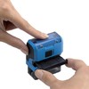 Trodat Printy 4911 DIY Self Inking Stamp,Blue Body - Black