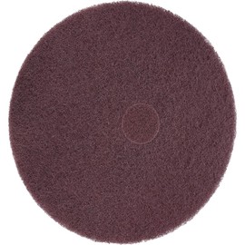 PRO SOURCE Maroon Polyester Extra Heavy Duty Floor Stripping Pads: 20" Diameter, Pack of 5