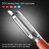 ZIGNTY Vegetable Peeler Stainless Steel, Premium Potato Peelers for Kitchen,