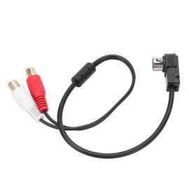Kca121B,Car Radio Adapter Cable,Car Radio AUX in o Cable Adapter Replacement for Alpine KCA-121B Ai-net Player 9887 105 117 9855