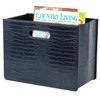 HofferRuffer Magazine Basket Holder, Foldable Magazine Rack, Document File Holder