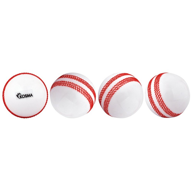 Kosma Set of 4 Wind Ball Cricket Ball | Soft