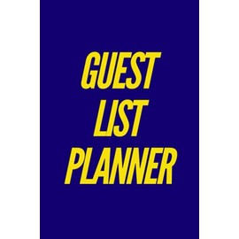 Guest List Planner: Track Your Guests For Weddings, Birthdays, Baby Showers, Engagement Party | Guest Tracker For Events