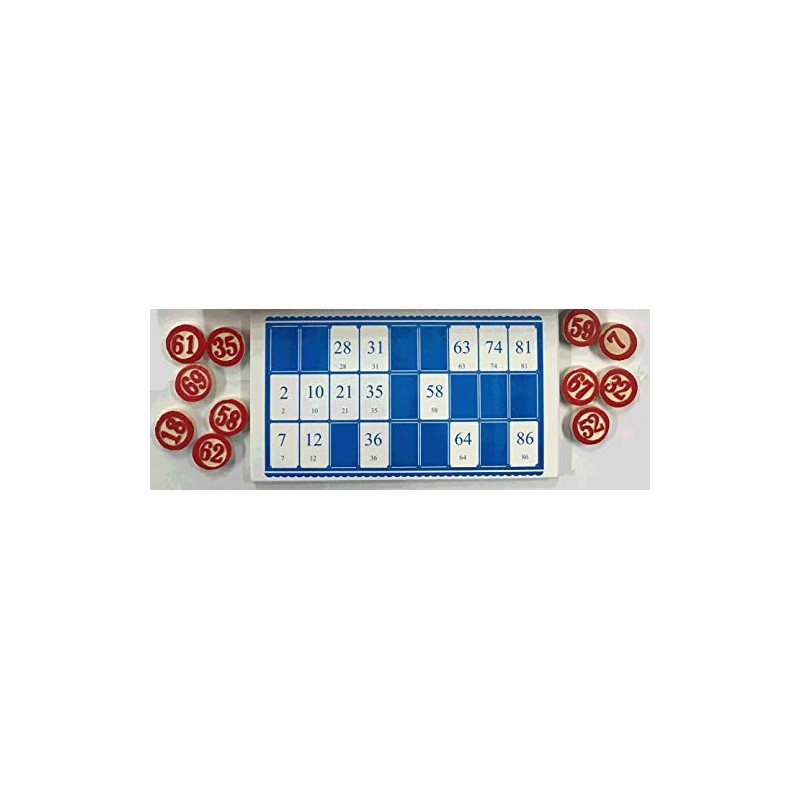 Xander T Lotto Loteria Original Wooden Number