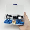 SHUIYUE Snooker Cue Trim Kit,Including Cue Tips, Billiard Cue Protector,Cue