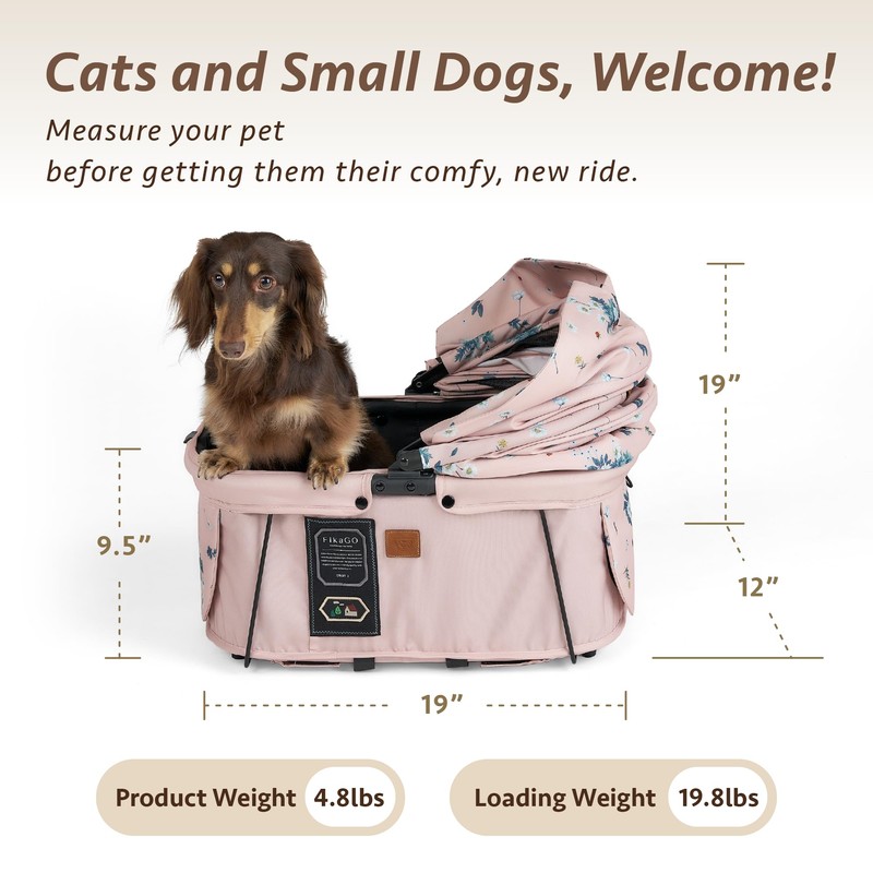 Sway2 Pet Car Seat and Carrier, 2-in-1 Booster Seat for
