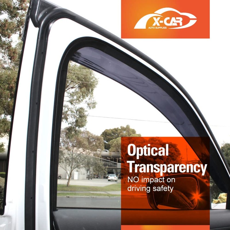 X-CAR Weathershields for Isuzu DMAX D-MAX Single Cab 2020-2025 Car