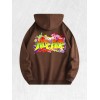 Hip - Hop Graffiti Hoodie 100% Cotton US Warehouse 7