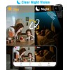 Wireless Home Camera Mini WiFi Security Camera 2K Small Cameras