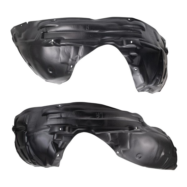 TRQ TRQ Front Inner Fender Liner Set Compatible with 2015-2022