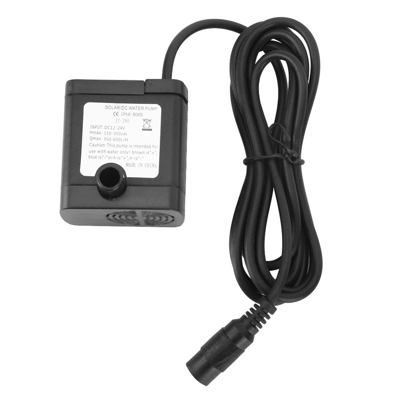 Solar Power DC Water Pump Mini Brushless Submersible Pump for