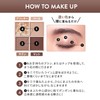 Revlon Dazzle Eyeshadow Quad 001 Glazing Brown Color Image: Nuance