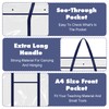 3 Pack Large Poster Storage Bag, 25.5" x 31.5" Bulletin