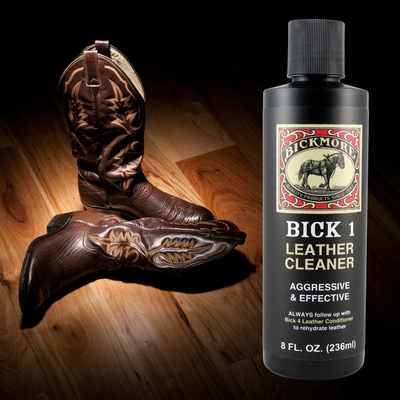 Bickmore Bick 1 Leather Cleaner 8 oz - Clean Dirt,