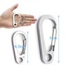 DOKEEP SUS420J2 Stainless Steel Heavy Duty Large Size Carabiner Mini