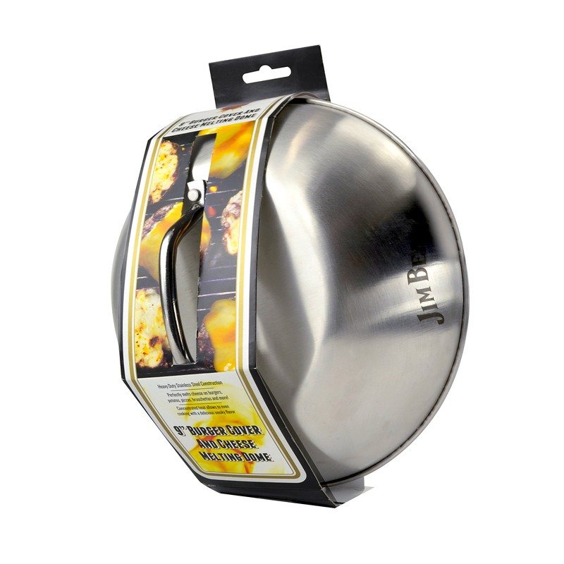 Jim Beam JB0181 Burger and Enamel Bell, Silver, 225 x