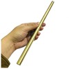 1PCS ZQToday Solid Brass Rods 1/2 x 12 Inch Brass