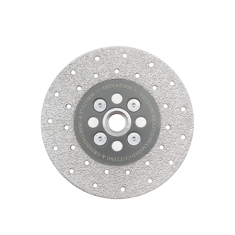 SHDIATOOL 4-1/2 Inch Diamond Cutting Grinding Disc Fits 5/8-11 Arbor
