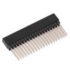 3pcs 2 x 20 Pins 2.54m Gpio Header Female Long