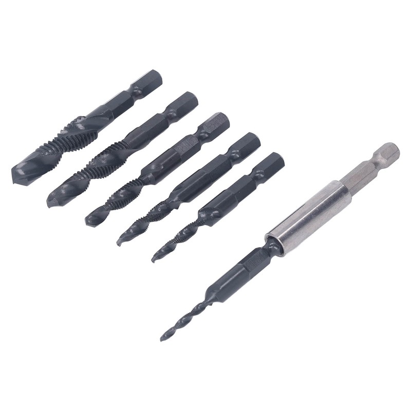 Hex Shank Combination Drill Tap 3 in 1 High Speed