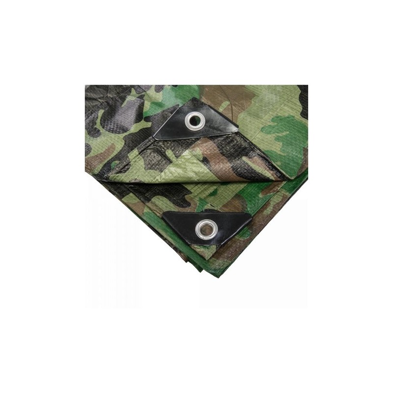 Tarp Parent Tarpaulin with Eyelets (2 x 3 m, Camo)