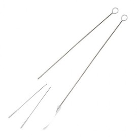 2-Piece Mini Straw Cleaning Brush Set Dishwashing Brush 4ea