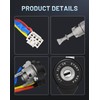 RADVIK 81970-2TA00 Ignition Switch Door Lock Cylinde with 2 Keys
